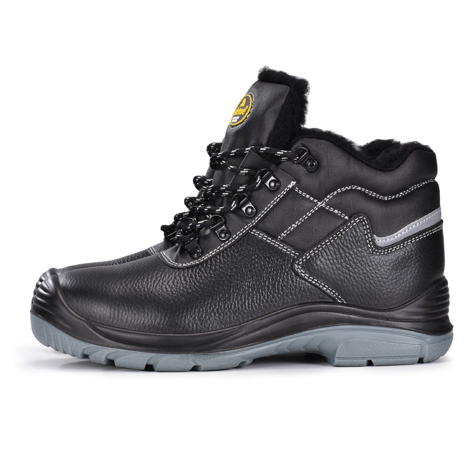 Ocieplane buty robocze w niskich temperaturach z podszewką futrzaną do magazynu zimowego M-8550 Futro