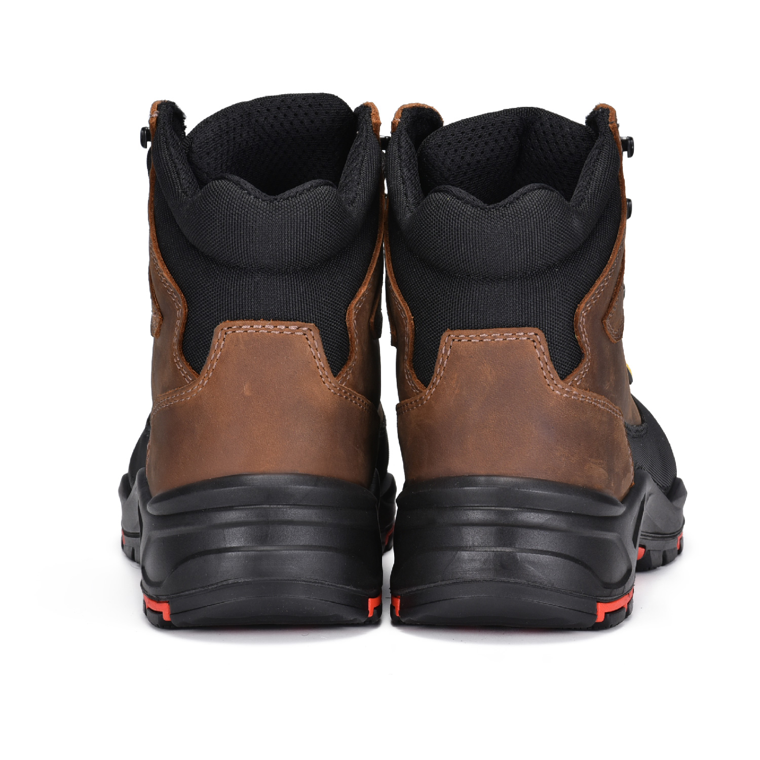Najwygodniejsze buty robocze ze skóry nubukowej, antypoślizgowe, z kompozytowym noskiem dla mężczyzn M-8562