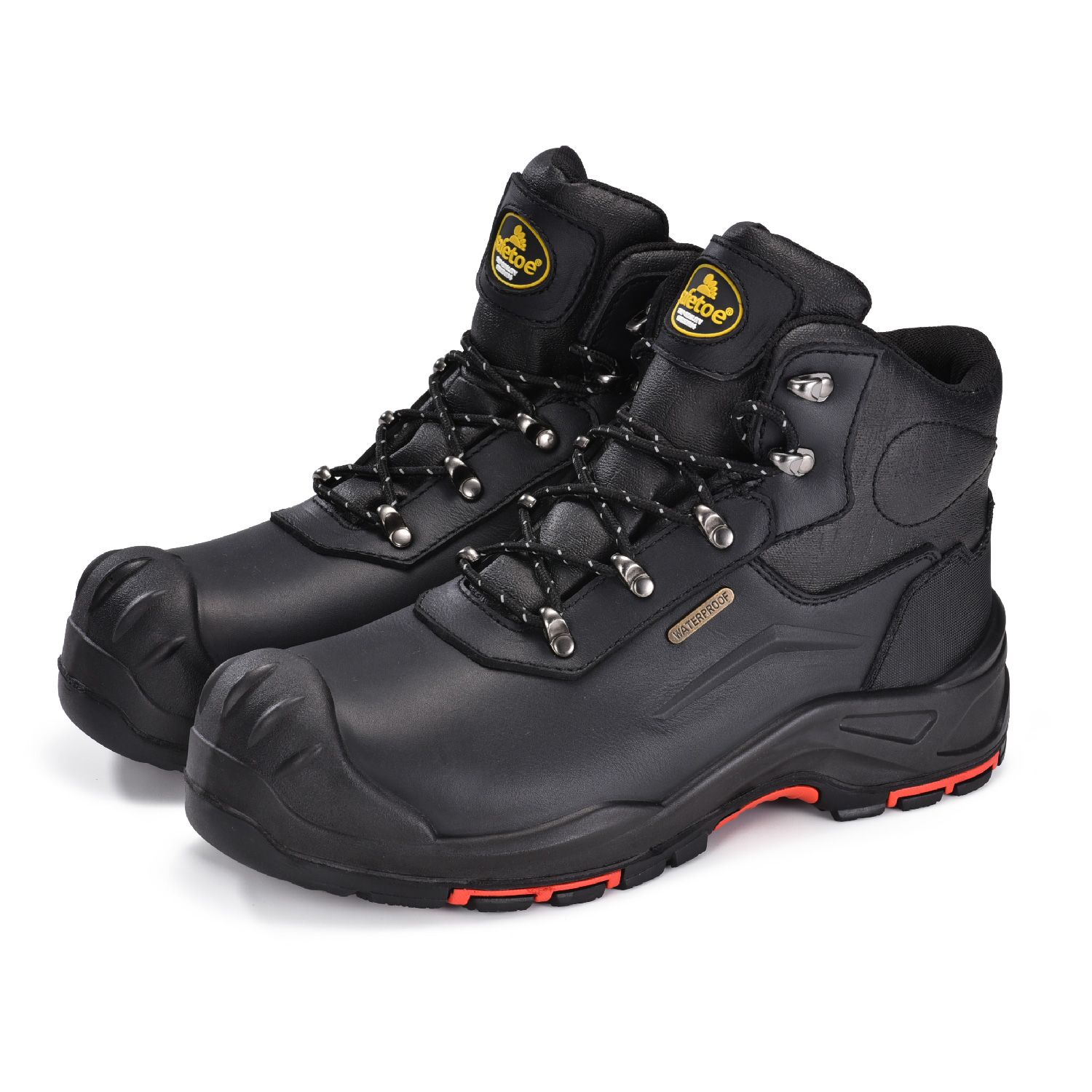 Wytrzymałe buty robocze z wodoodporną podszewką i membraną z kompozytowym noskiem M-8565