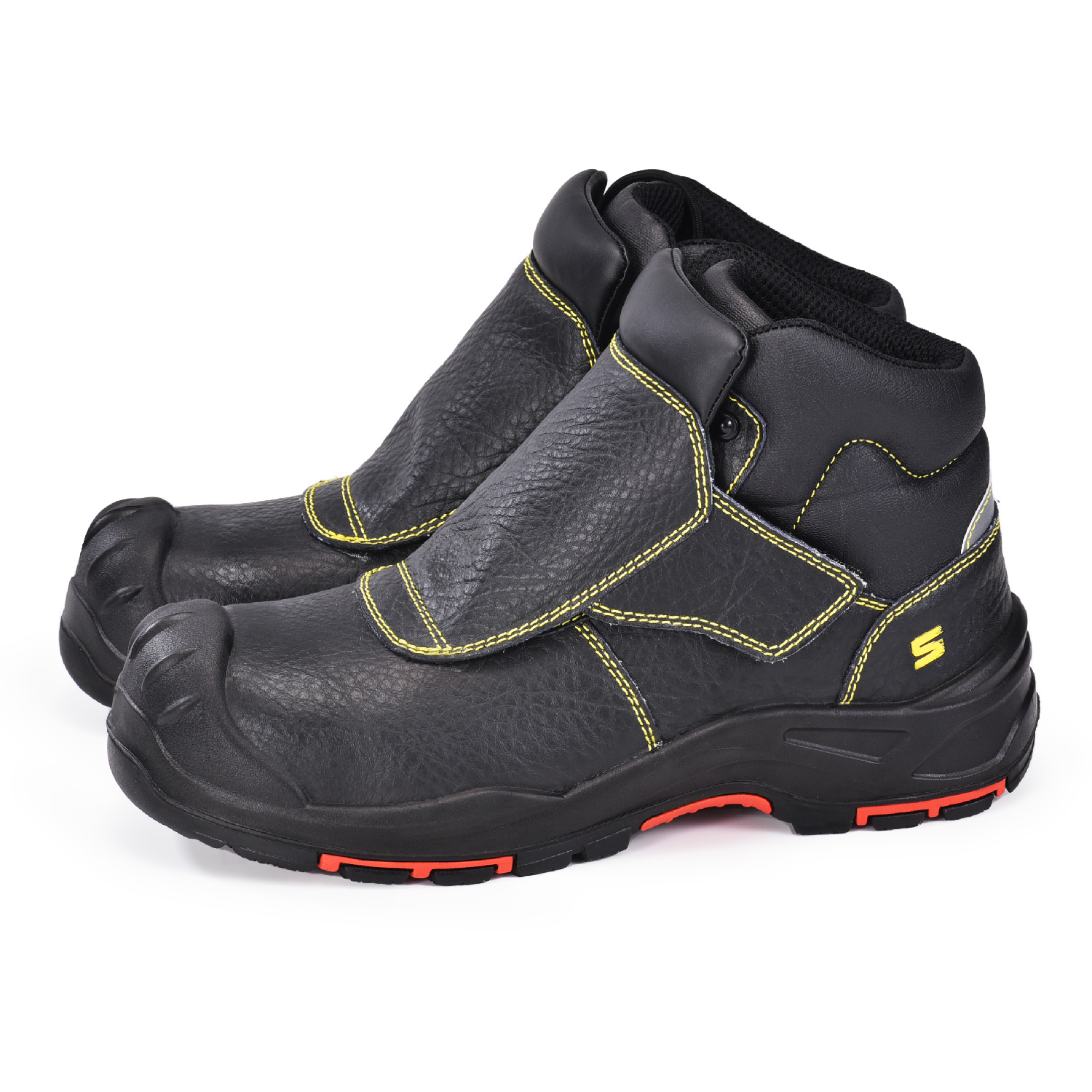 Wytrzymałe ochronne buty spawalnicze dla spawaczy M-8387 nowość