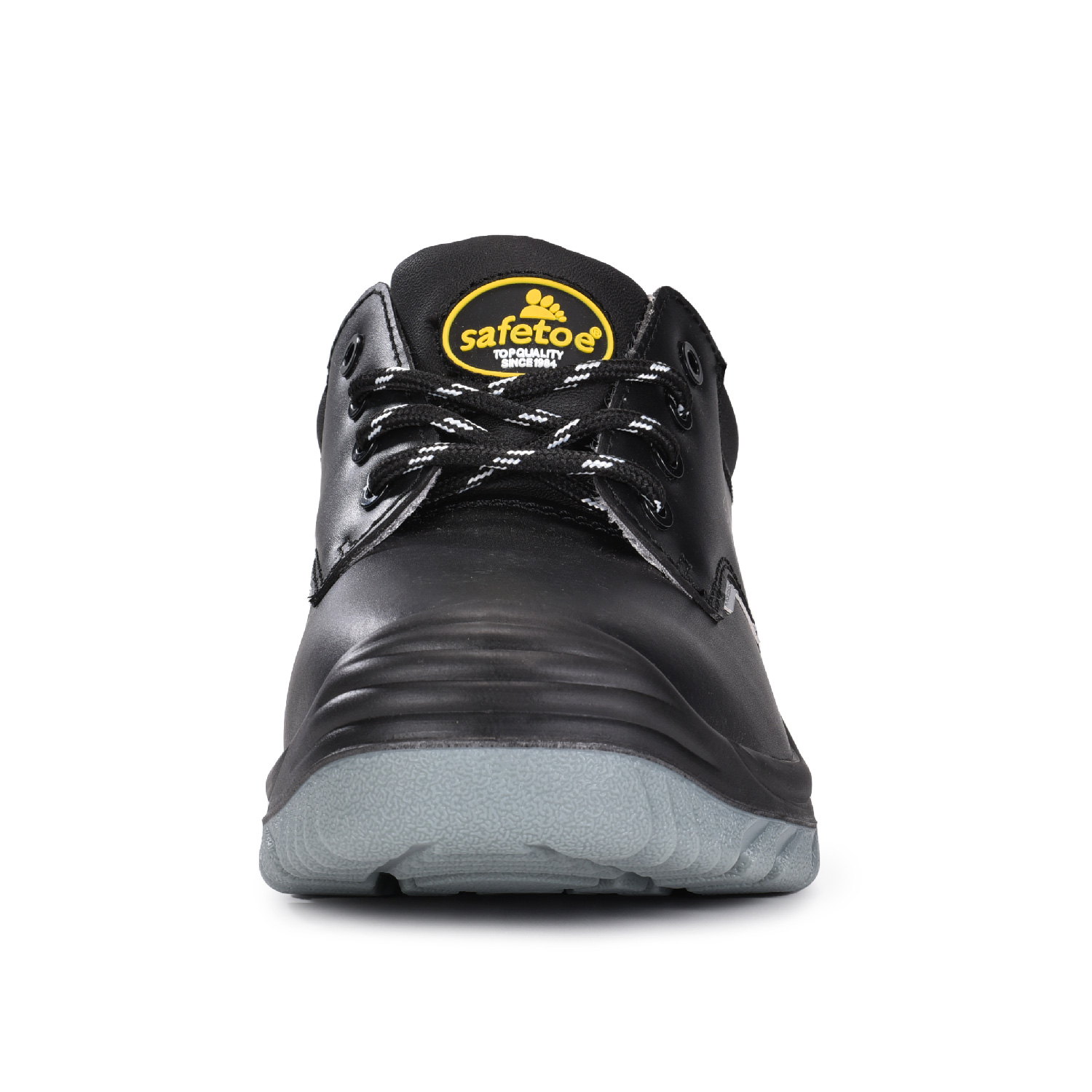 Buty robocze S3 z gładkiej skóry, ze stalowym podnoskiem i stalową podeszwą środkową L-7163 Gładkie