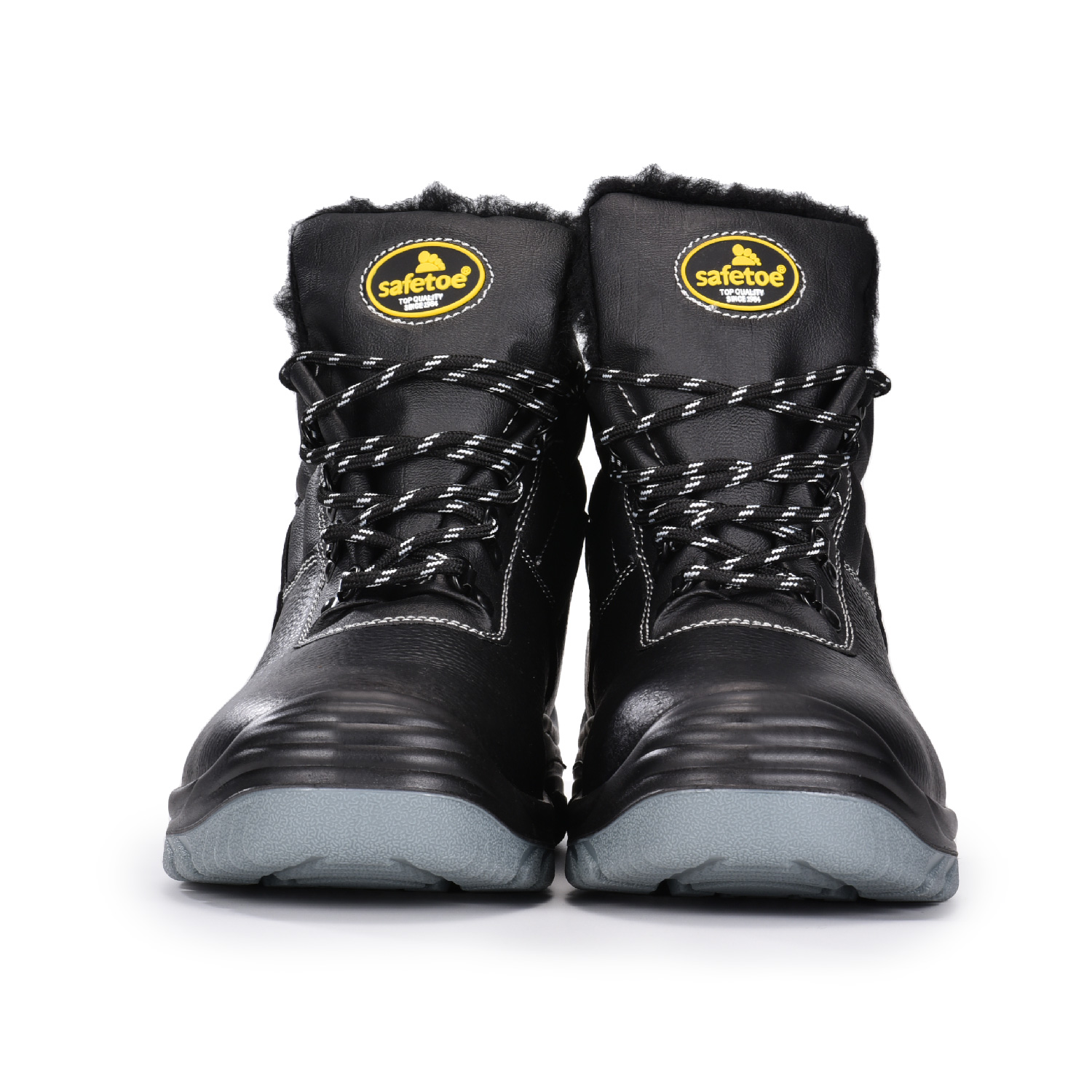 Ocieplane buty robocze w niskich temperaturach z podszewką futrzaną do magazynu zimowego M-8550 Futro