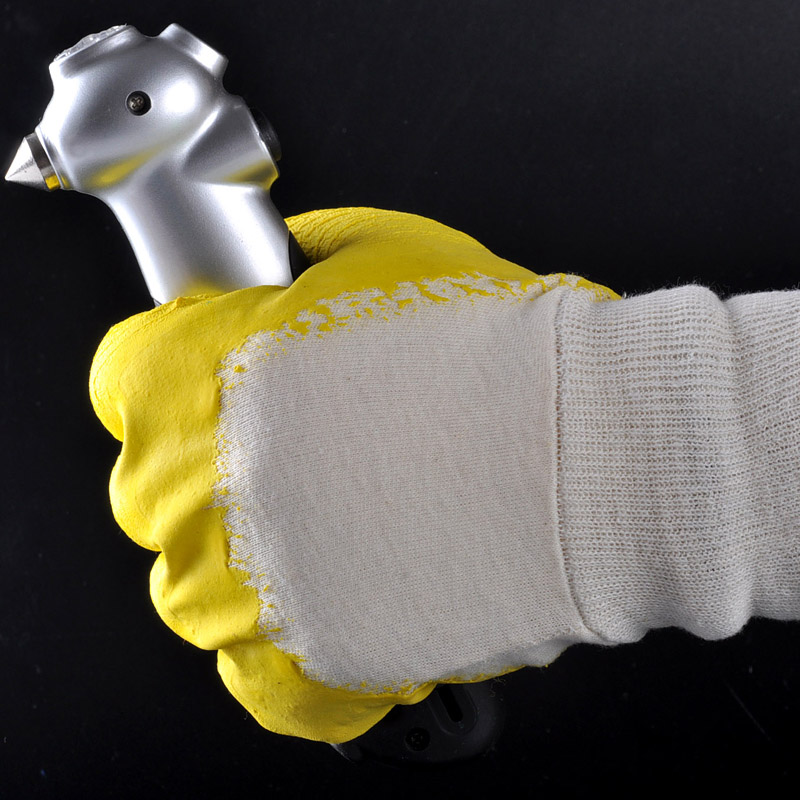 Rękawice robocze ochronne powlekane lateksem FL-1911