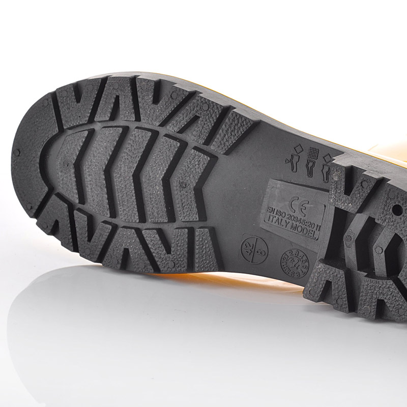 Kalosze S5 PVC W-6039 Żółte