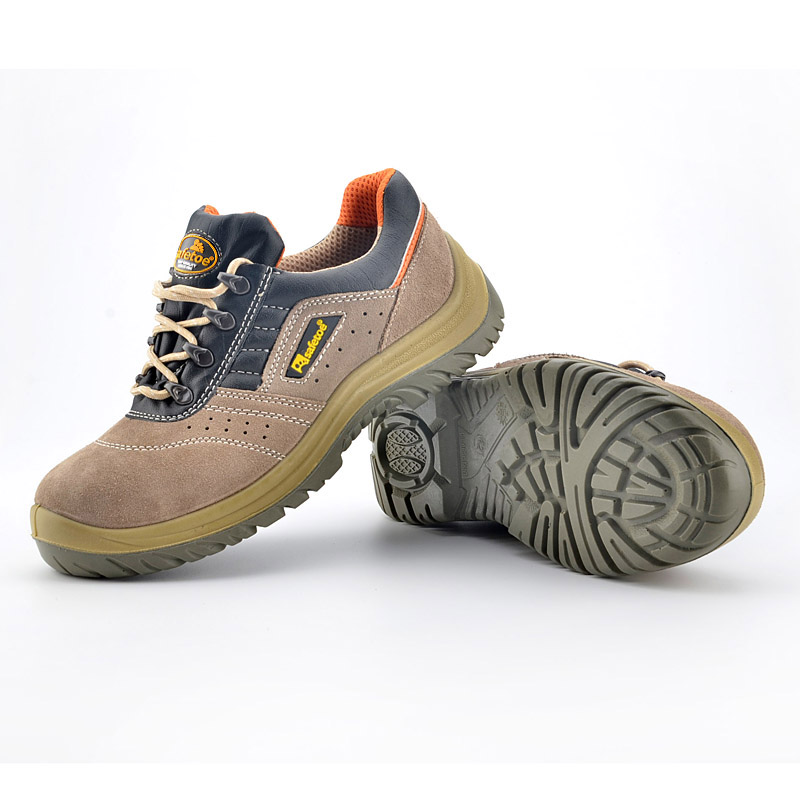 Letnie Obuwie Ochronne ze Stalowymi Palcami L-7268 Beżowe