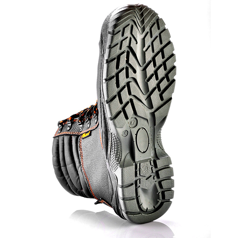 Przemysłowe skórzane buty ochronne H-9023