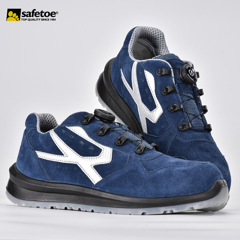 Sportowe obuwie ochronne bez metalu z zamknięciem TLS L-7328