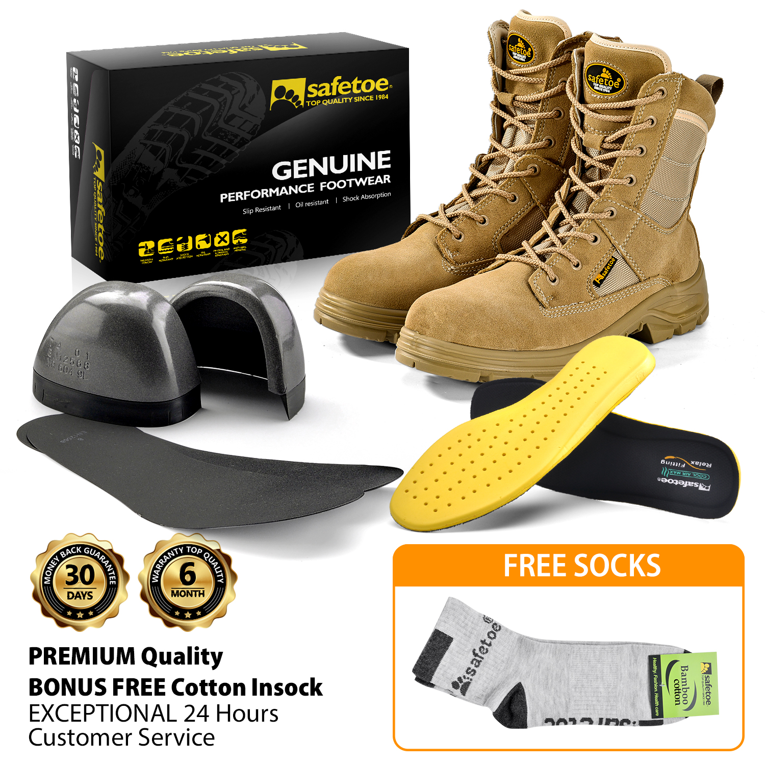 Lekkie buty Best Military Police Desert Tactical Combat Work Boots H-9438NS