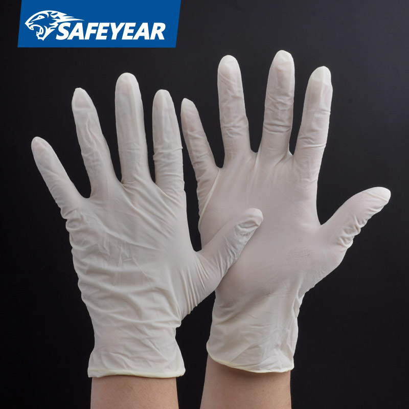 Jednorazowe rękawiczki lateksowe FL-1111W1