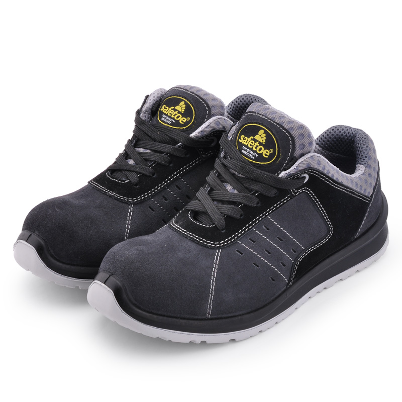 Konstrukcja Ultralekkie, szerokie buty sportowe Ochrona śródstopia Antypoślizgowe damskie obuwie ochronne 