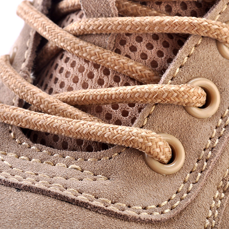 Letnie Zamszowe Obuwie Ochronne L-7111 Beżowe