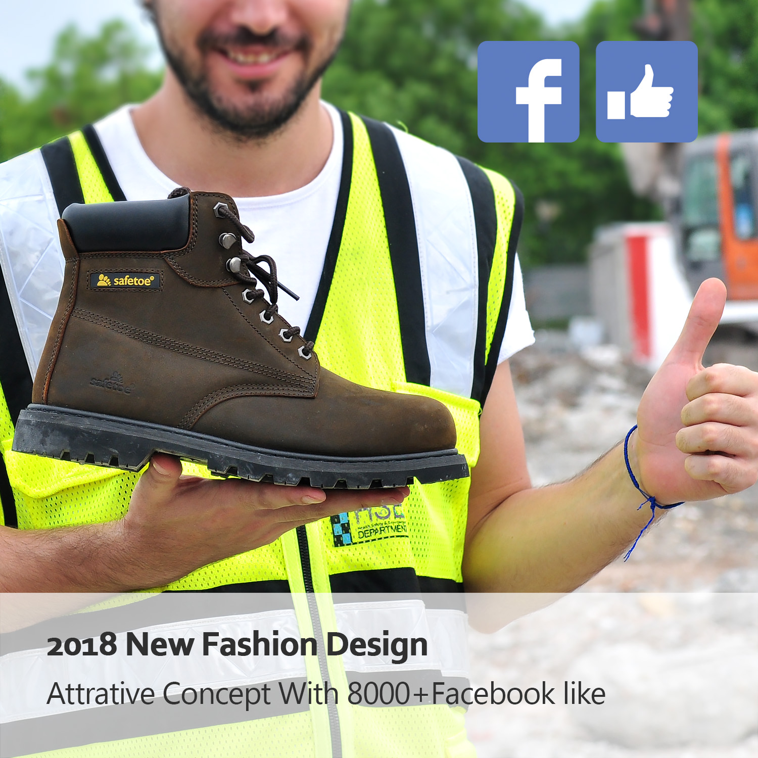 Obuwie ochronne ze skóry naturalnej odporne na paliwo i oleje M-8179 Super 