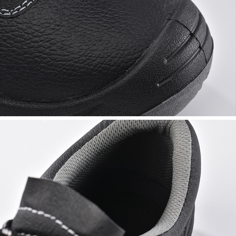 Budownictwo i przemysł Obuwie ochronne ze stalowym podnoskiem L-7141 szare