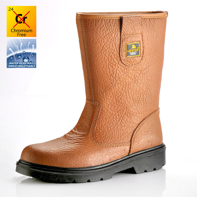 Brązowe buty ochronne S3 H-9430