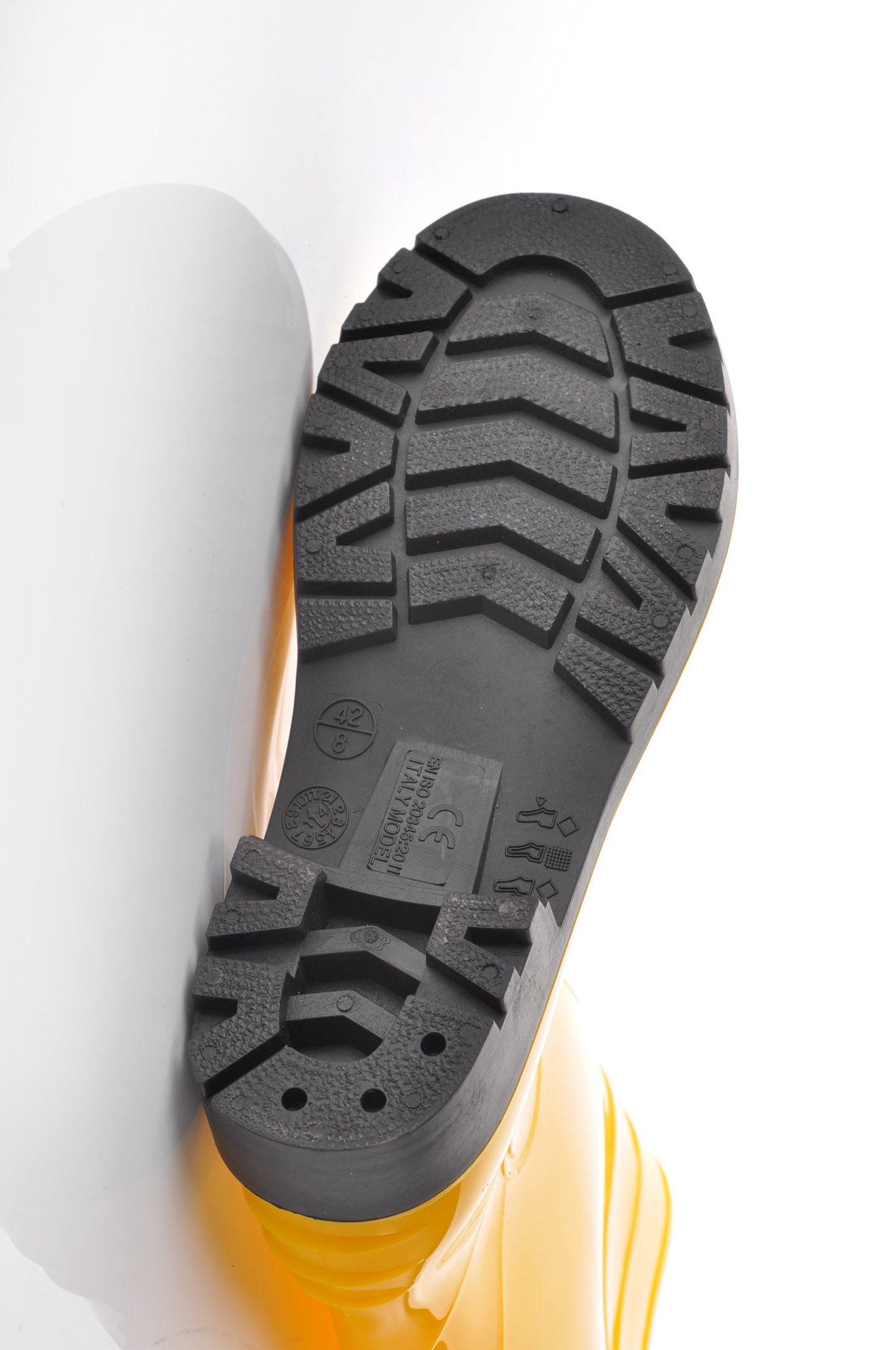 Kalosze S5 PVC W-6039 Żółte