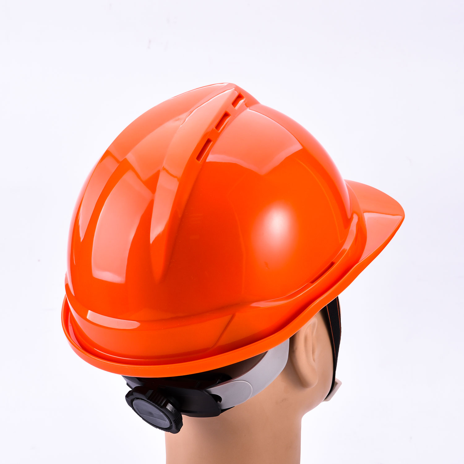 Biały kask roboczy HDPE W-002 Biały