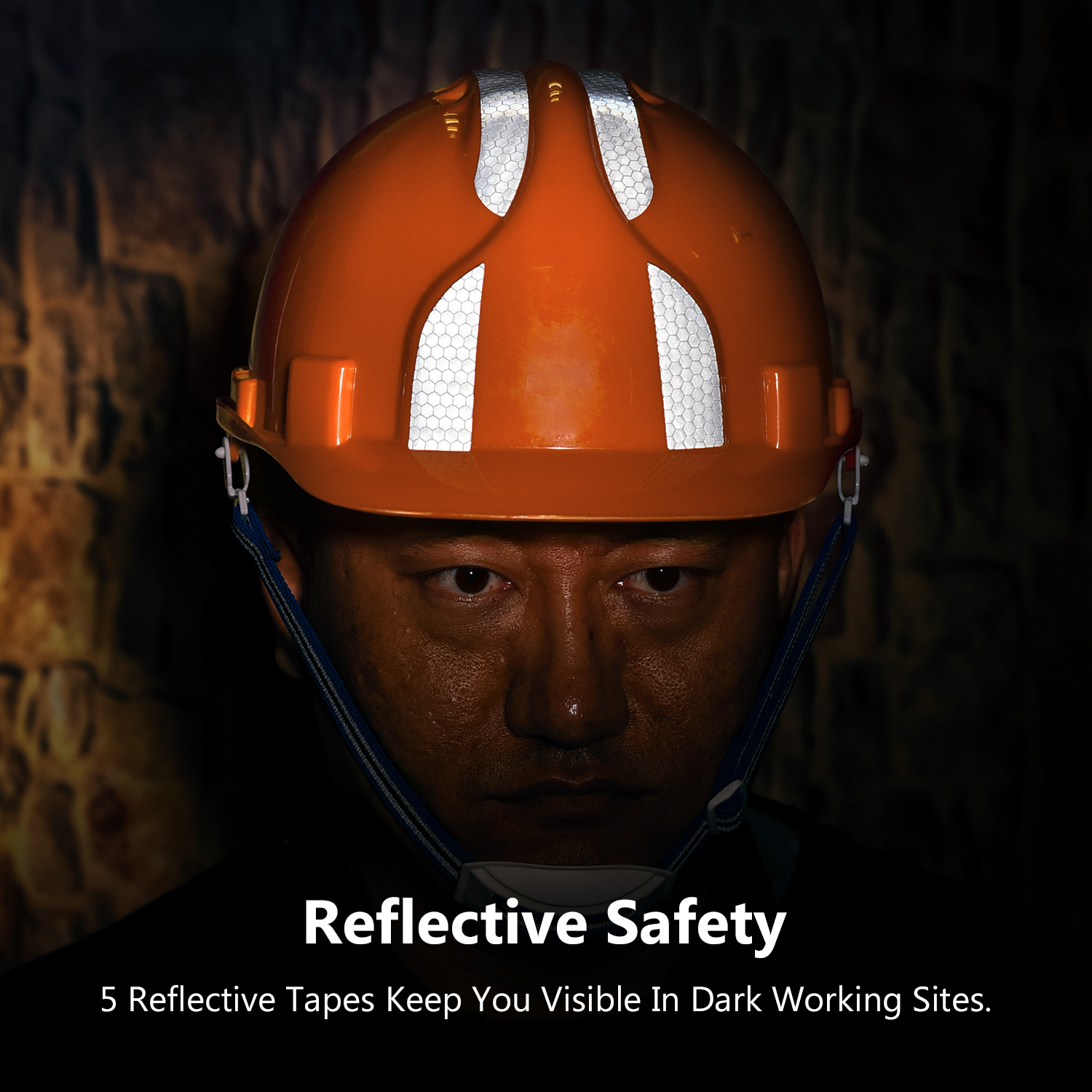 Kask przemysłowy W-036 Pomarańczowy