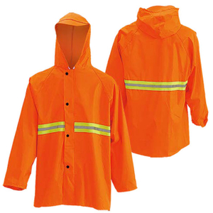 Odblaskowy płaszcz przeciwdeszczowy Hi-Vi Y-1049