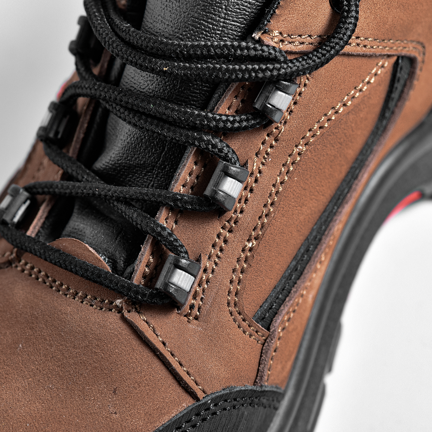 Inteligentne czarne buty sportowe Wodoodporne najlepsze lekkie wsuwane obuwie ochronne damskie