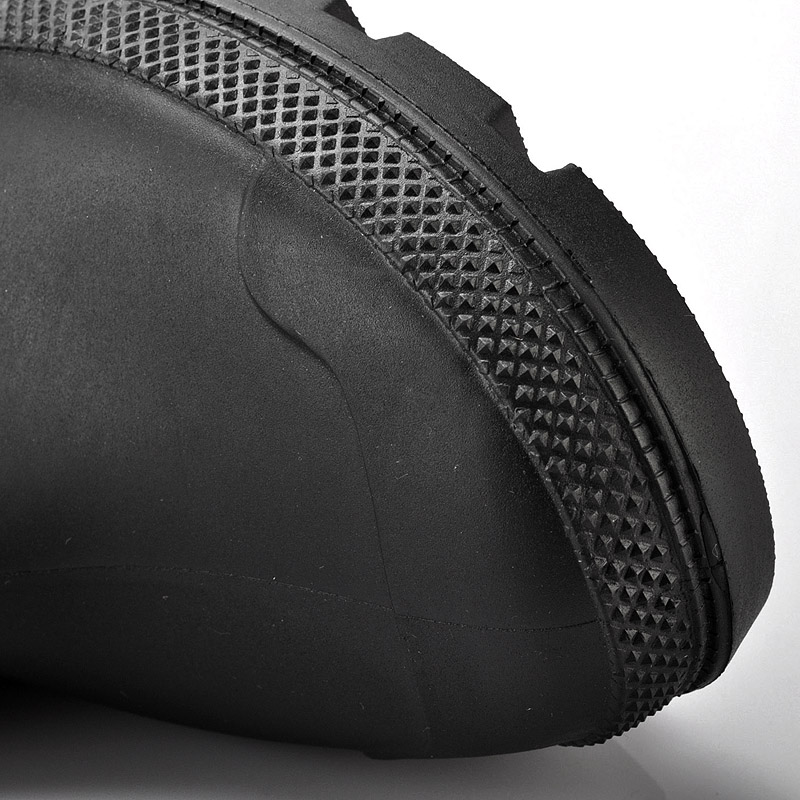 Kalosze przeciwdeszczowe z PVC W-6036 Czarne