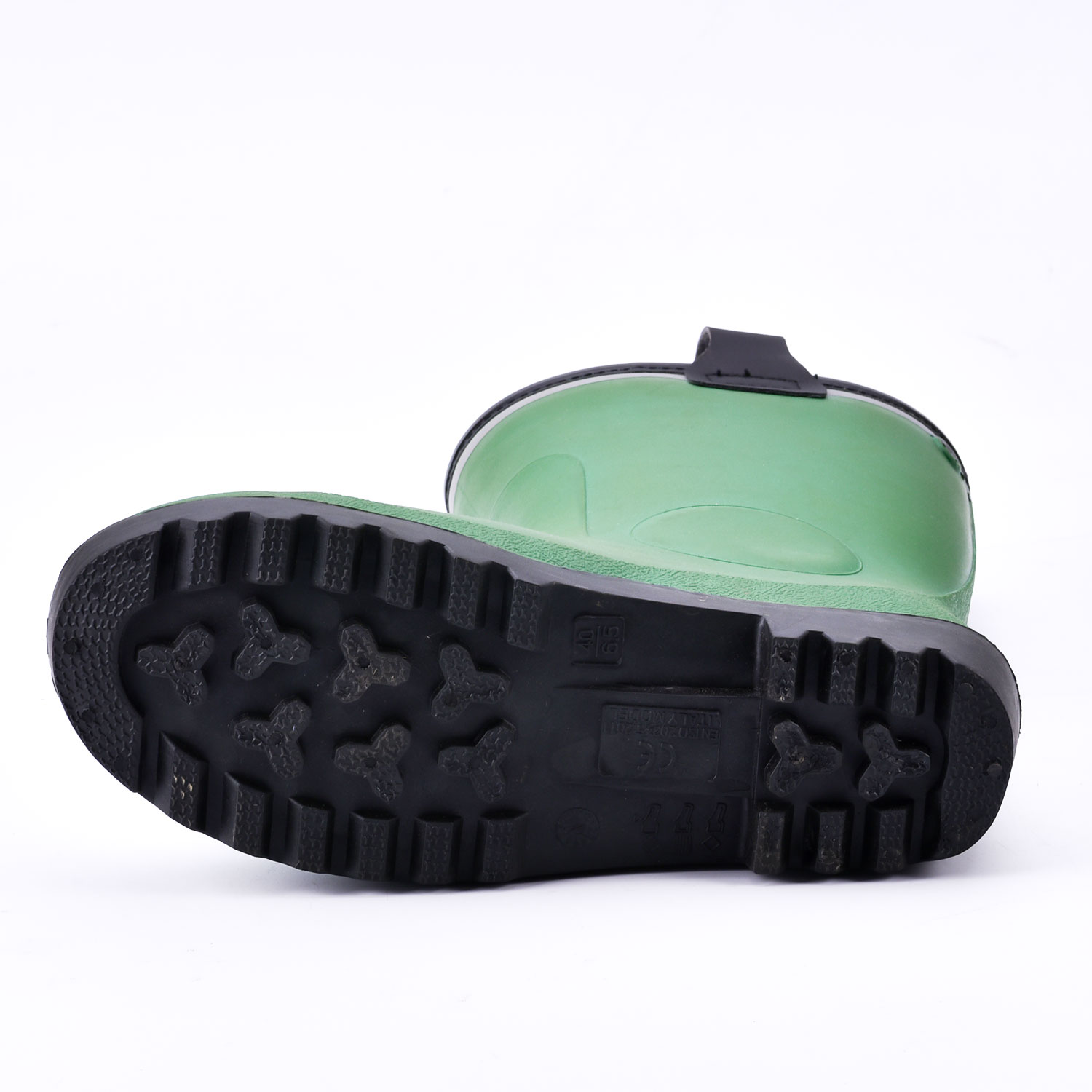 Kalosze W-6037 Zielony Niskie