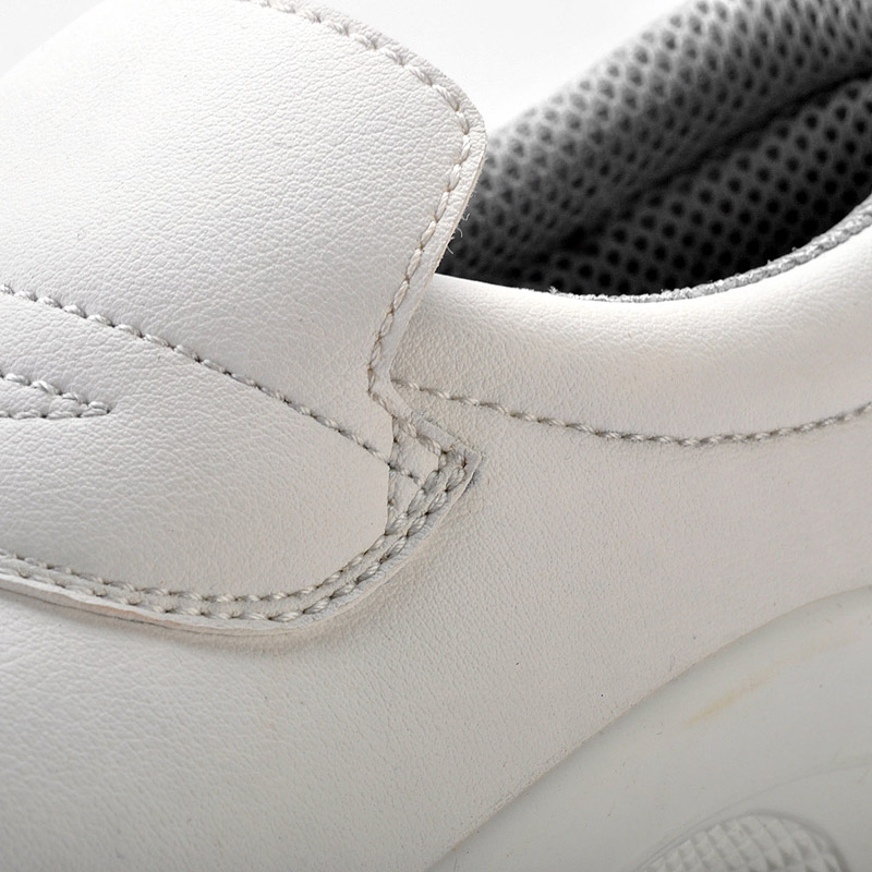 Obuwie ochronne z antypoślizgowym kompozytowym podnoskiem dla przemysłu spożywczego 