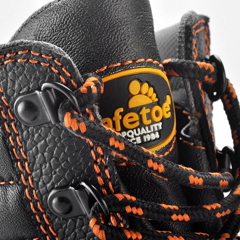 Przemysłowe skórzane buty ochronne H-9023