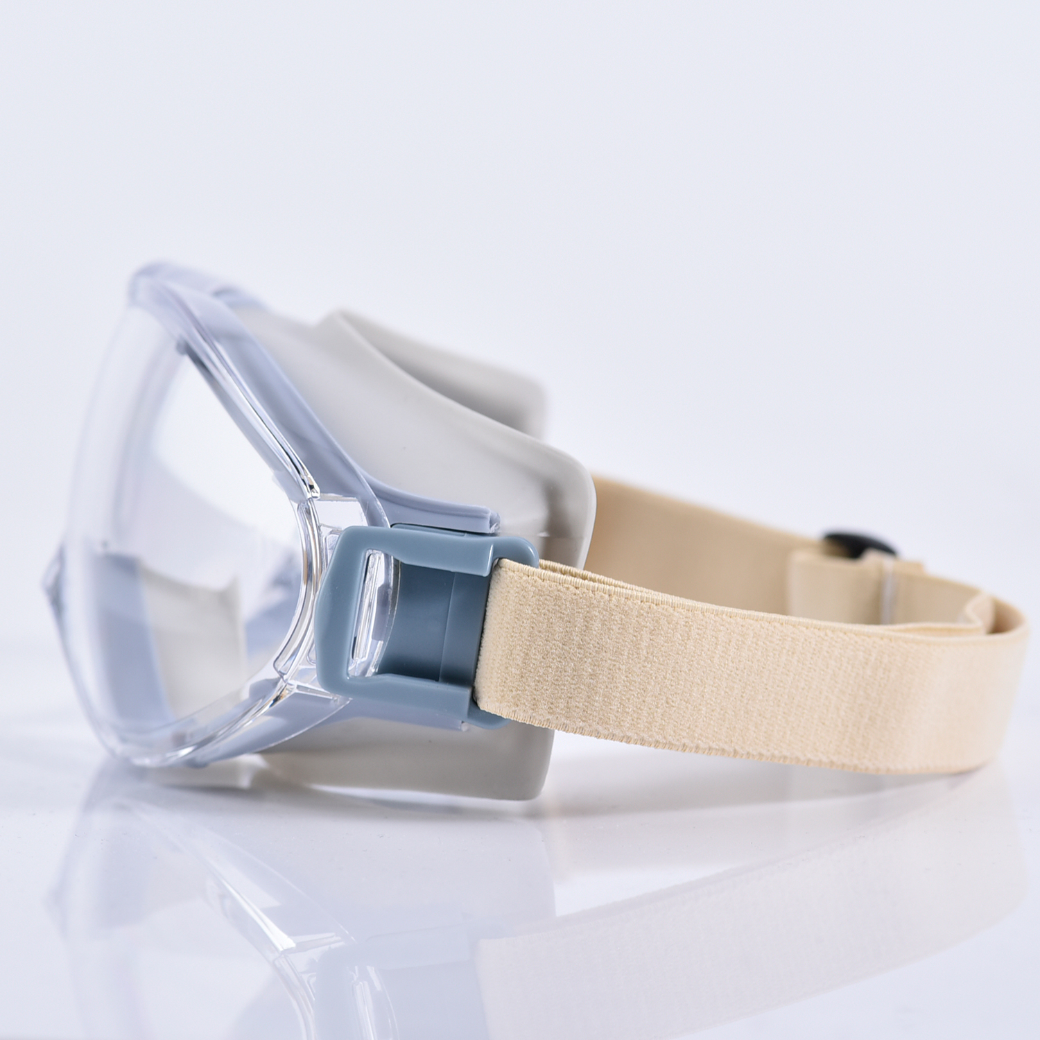 Gogle robocze z powłoką przeciwmgielną KS504 pomarańczowe