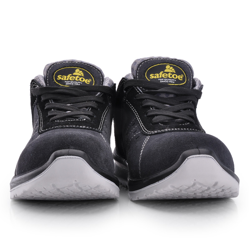 Konstrukcja Ultralekkie, szerokie buty sportowe Ochrona śródstopia Antypoślizgowe damskie obuwie ochronne 