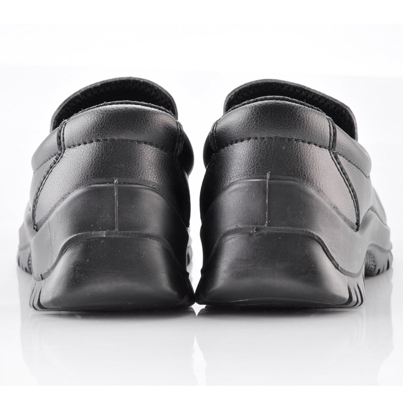 Kuchnia Czarno-biały Szef Kuchni Restauracji Pomieszczenie czyste Stalowe noski w kuchni Obuwie ochronne do pracy