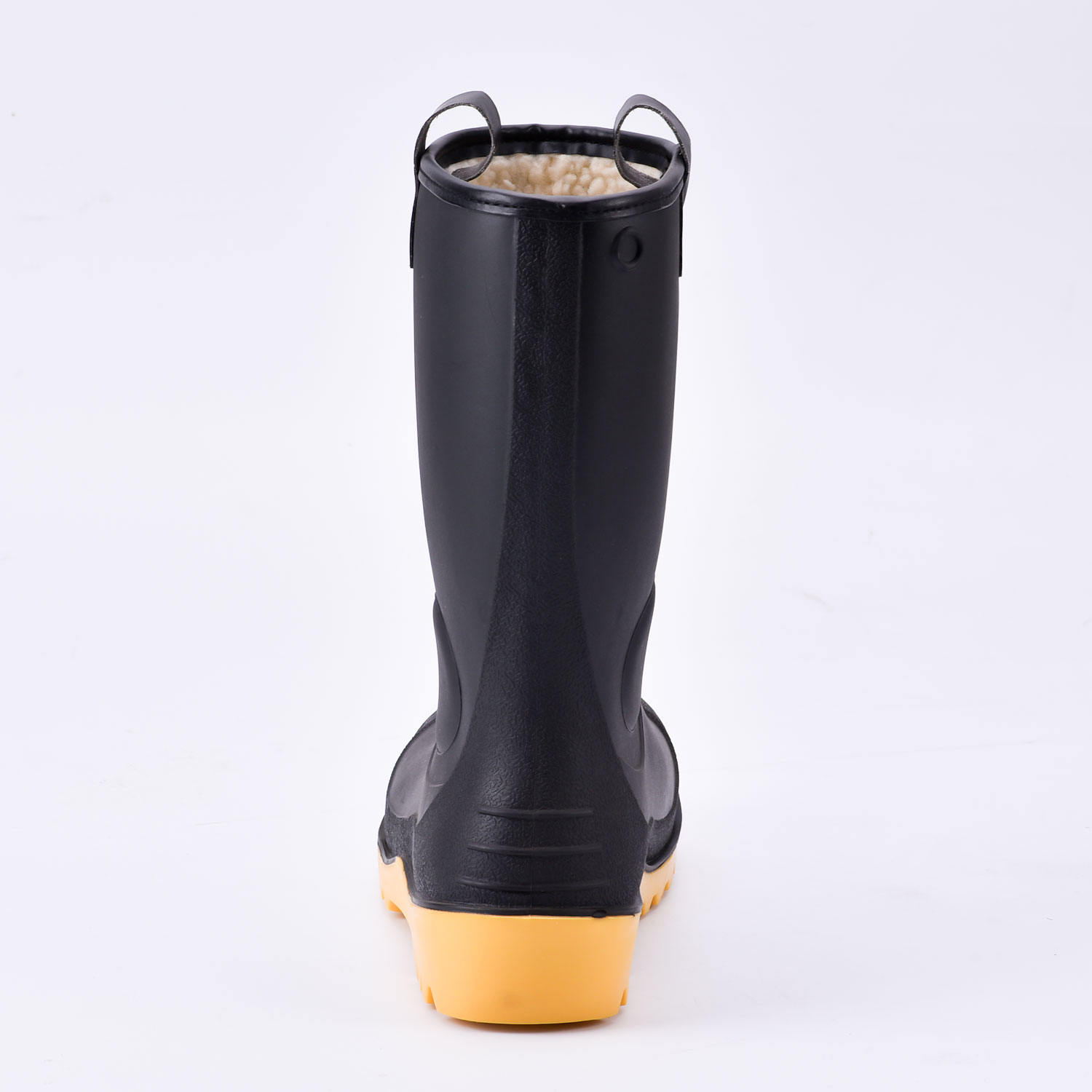 Czarne buty ochronne Wellington W-6037