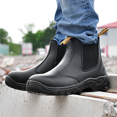 Gotowe wsuwane buty robocze Chelsea M-8025