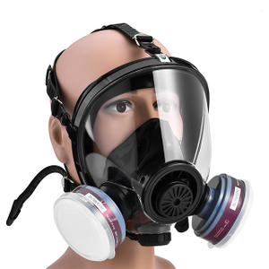 Odporny na chemikalia respirator z filtrami GM8000