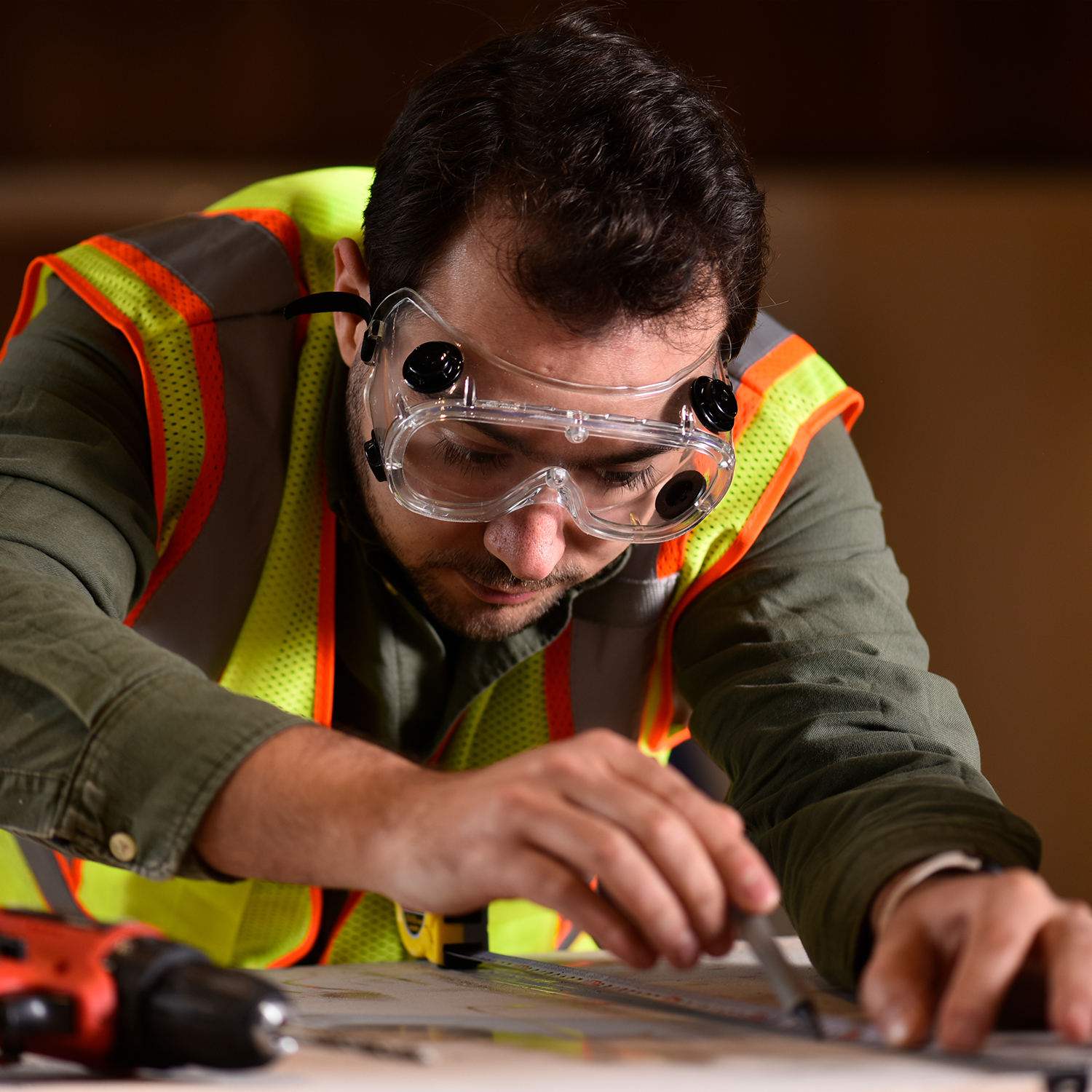 Gotowy Magazyn Wyczyść Okulary bezpieczeństwa SG032