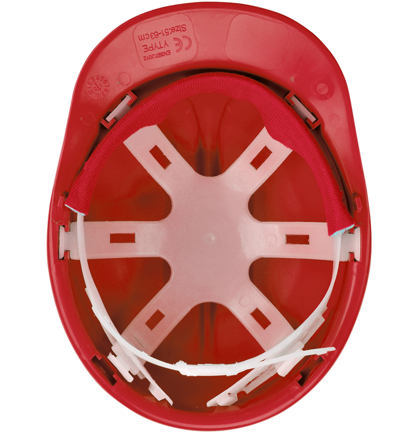 Kask ochronny typu europejski W-033 niebieski