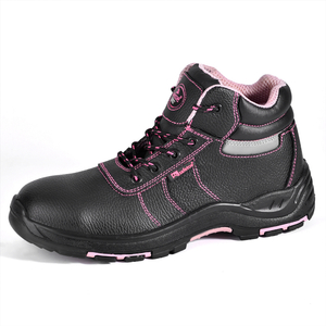 Buty Robocze Damskie Steel Toe M-8183 Różowe