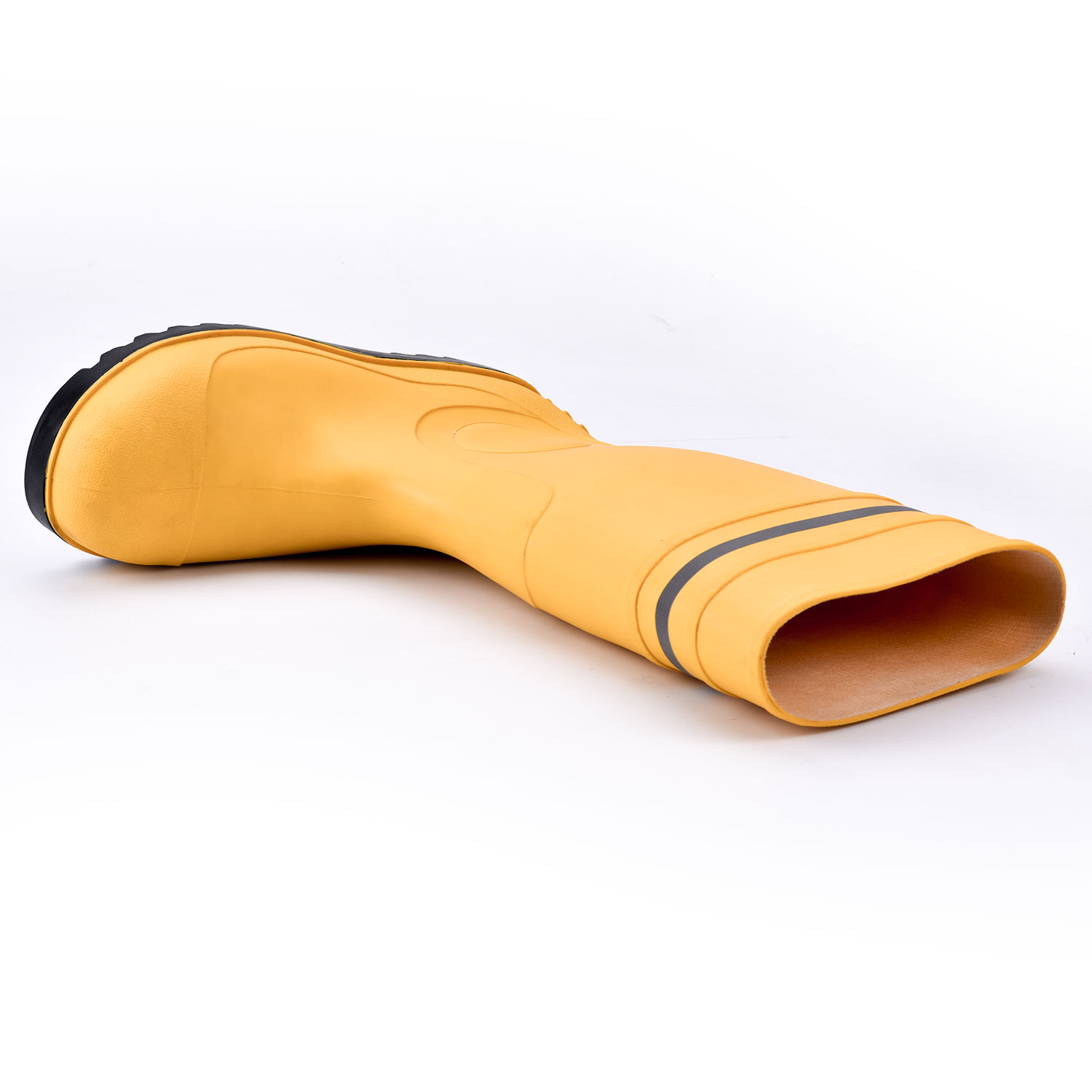 Ciężkie kalosze ze stalowymi noskami W-6037 żółte