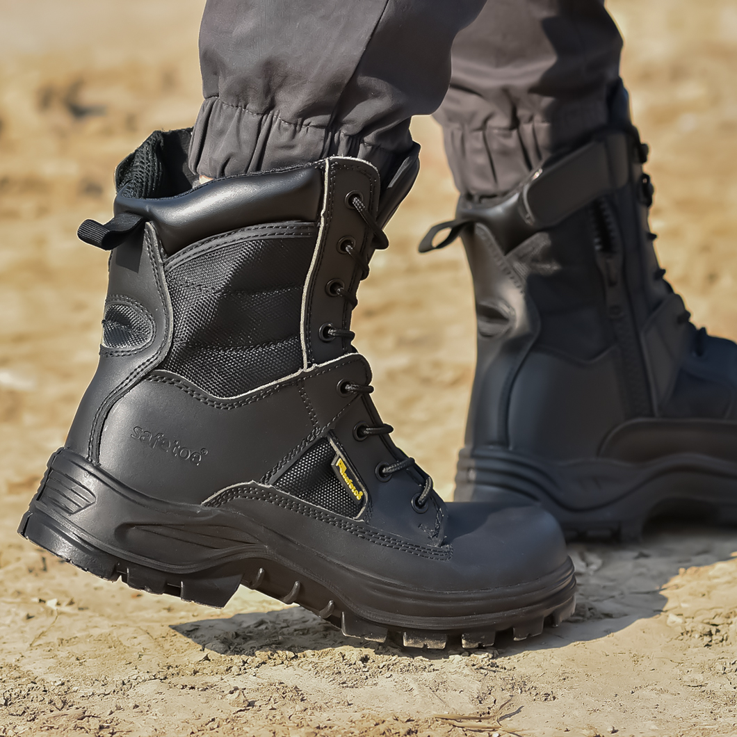 Bojowe Taktyczne Wojskowe Buty Robocze Policja Wojskowe Slip on Guard Bezpieczeństwa Robocze Buty H-9438NS