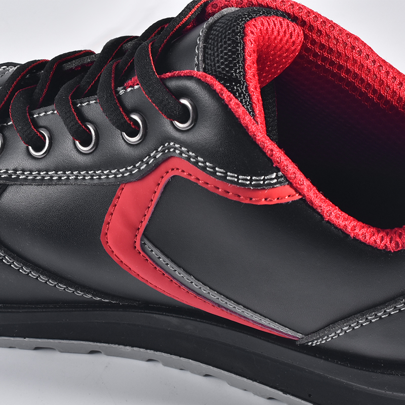 Czarne damskie lekkie buty sportowe Obuwie robocze BHP dla kobiet 