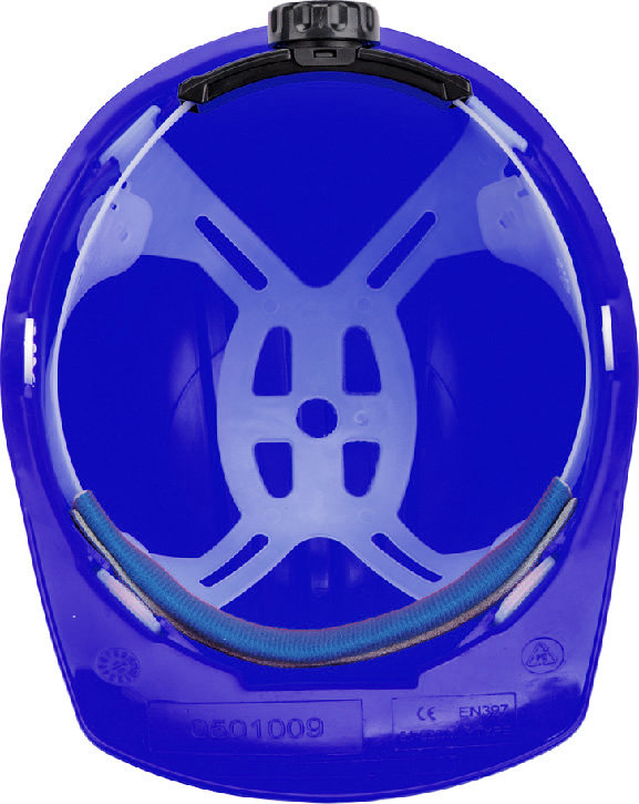 Kask budowlany i drogowy W-001 Niebieski