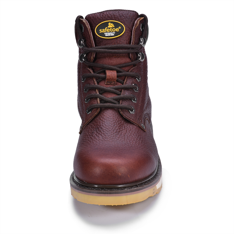 Tradycyjne sznurowane buty robocze na koturnie M-8076