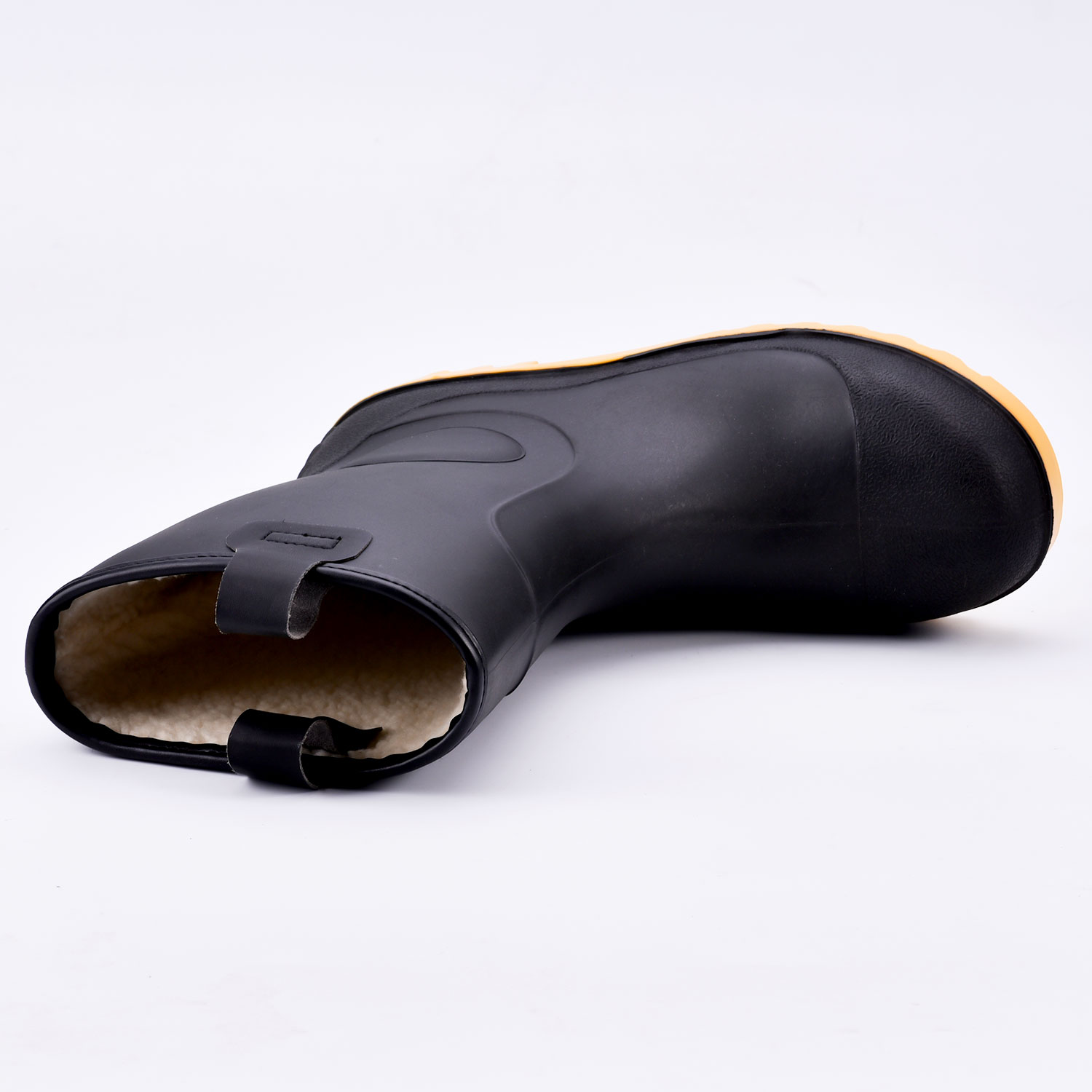 Czarne buty ochronne Wellington W-6037