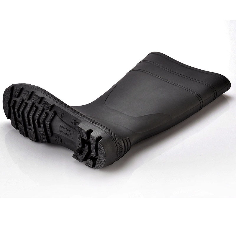 Kalosze przeciwdeszczowe z PVC W-6036 Czarne