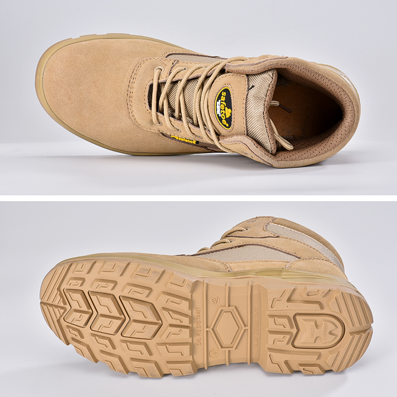 Buty Robocze Ochronne Wojskowe M-8515 Beżowe