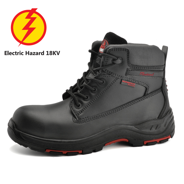 Izolowane gumowe wodoodporne buty robocze z palcami