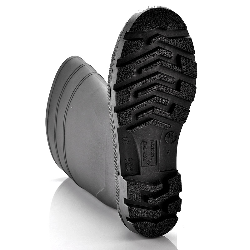 Kalosze przeciwdeszczowe z PVC W-6036 Czarne