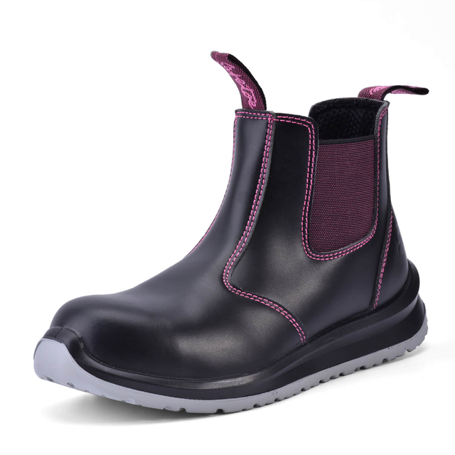 Damskie buty ochronne Safetoe Chelsea Slip-On | M-8025FM Lunawalk