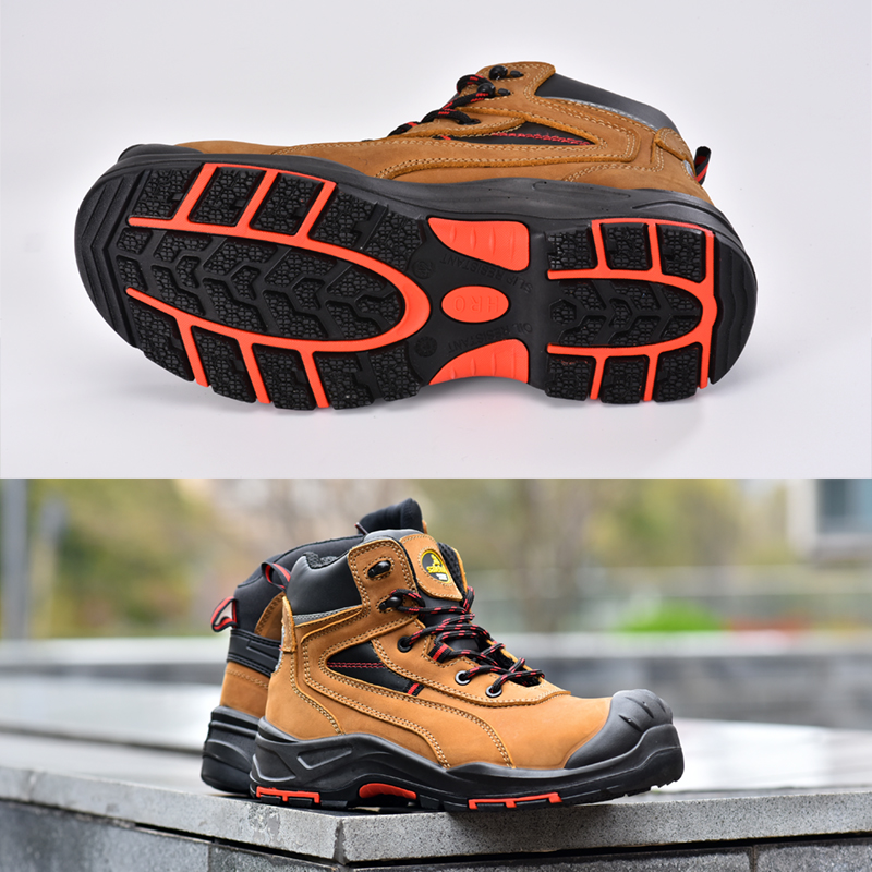 Olejoodporne i antypoślizgowe buty ochronne z kompozytowym noskiem M-8518 Nakładka