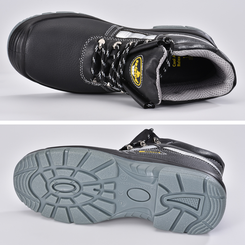 Gotowe wodoodporne buty robocze ze stalowymi noskami dla mężczyzn M-8027