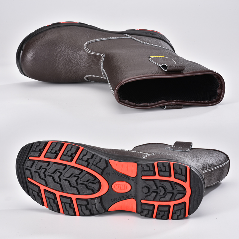 SAFETOE Zakolanówki Brązowe H-9001